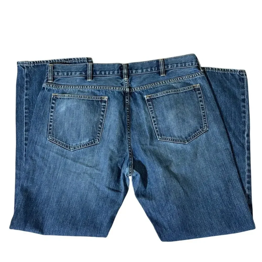 J Crew Jeans Mens 38x32 Straight Blue Denim - Picture 4 of 4